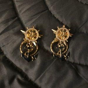 Clip-on Nautical Earrings